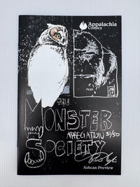 Signed & Remarqued Monster Appreciation Society Ashcan: Limited Edition