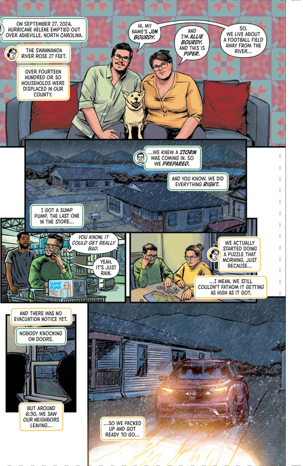 “Just Rain”, first page